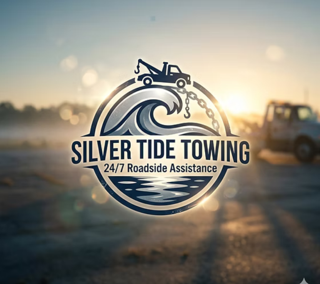 Silver Tide Towing roadside service in action